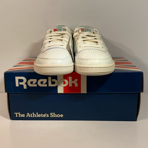 ⚪[BRAND NEW] REEBOK CLUB C 85 VINTAGE CHALK GREEN WOMENS SHOES SIZE 10 SNEAKERS⚪ - Picture 4 of 12